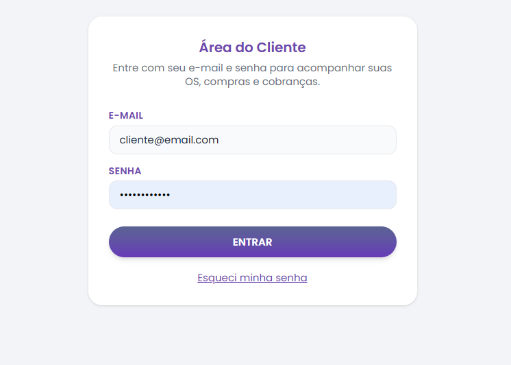 Portal do Cliente